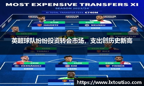 英超球队纷纷投资转会市场，支出创历史新高